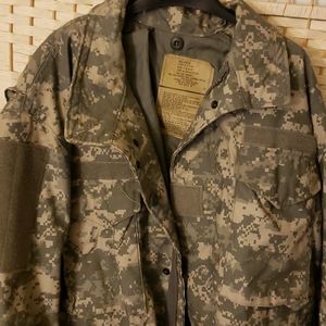 Mens cold weather field jacket